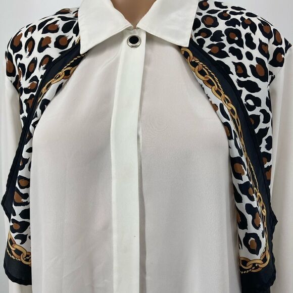 Vintage 90s Erena Blose Animal Print Size 16W - Picture 3 of 8